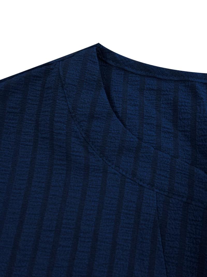 Product Introduction of Women's Plain Dress, Casual Long Sleeve A Line Dress for Summer, Ladies Clothes for Daily Wear 7