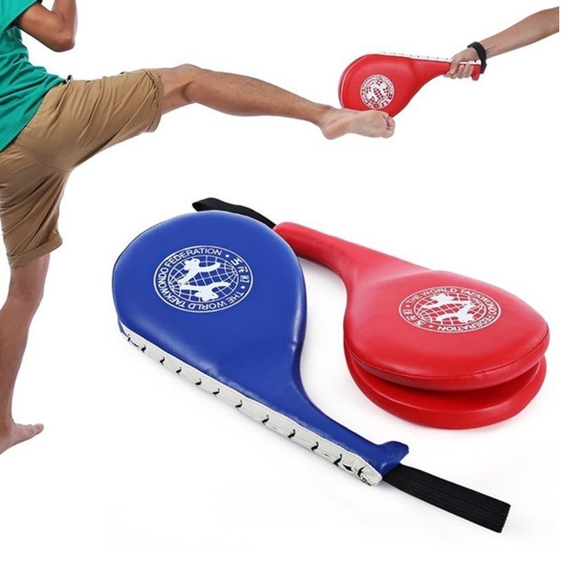Product Introduction of Double Kick Pad Target Taekwondo Karate Kickboxing MMA Training Martial Arts Drumstick Training Practice Kicking Target 32