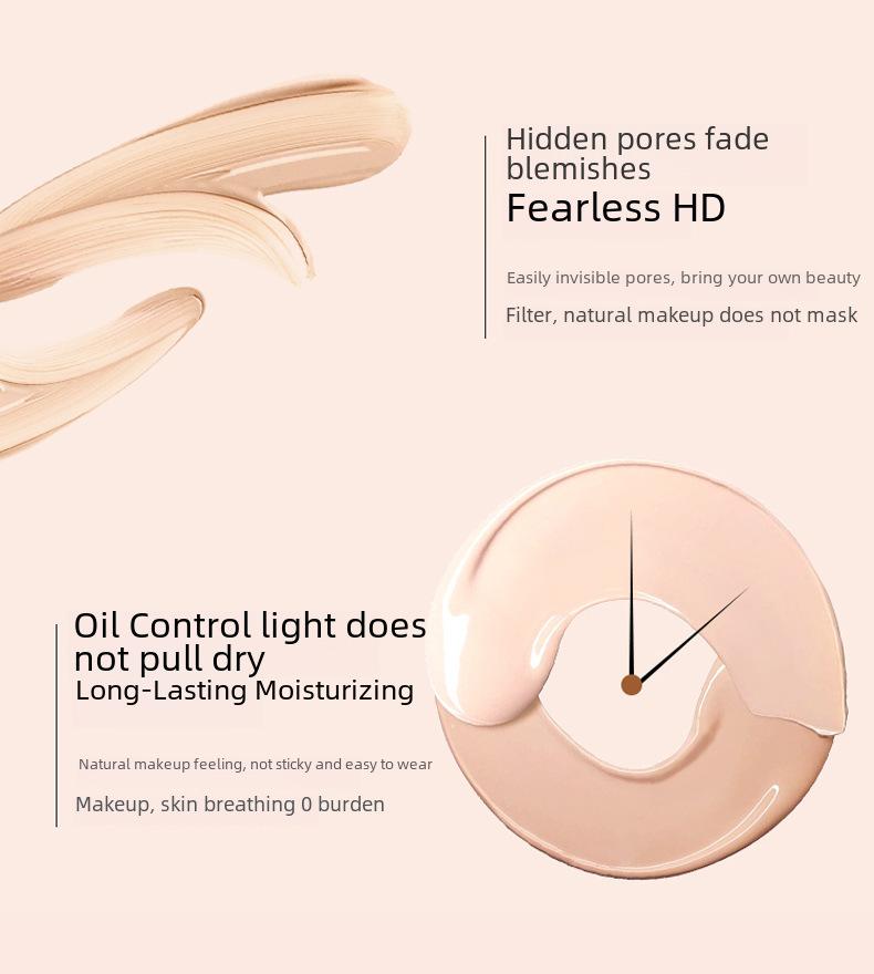 Product Introduction of YZSGold plated moisturizing concealer liquid foundation 12
