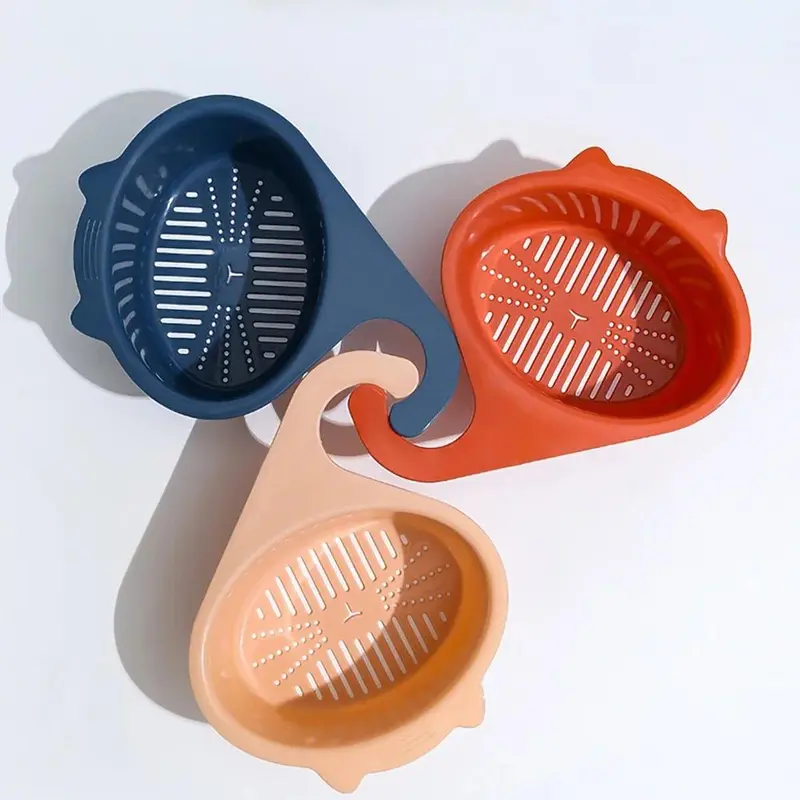 Rổ Thoát Nước Bồn Rửa Nhà Bếp, Đa Chức Năng, Hình Mèo, Rổ Lọc Vòi Nước, Kệ Để Sắp Xếp Trái Cây Và Rau Củ Dụng Cụ Nhà Bếp 5