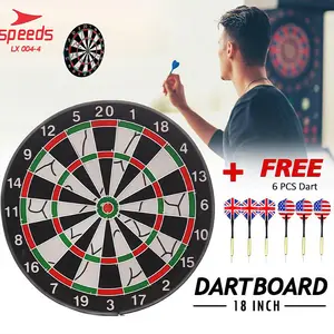 SPEEDS DART GAME BESAR 18in Papan Dart Panahan Dinding Board Besar 004-4