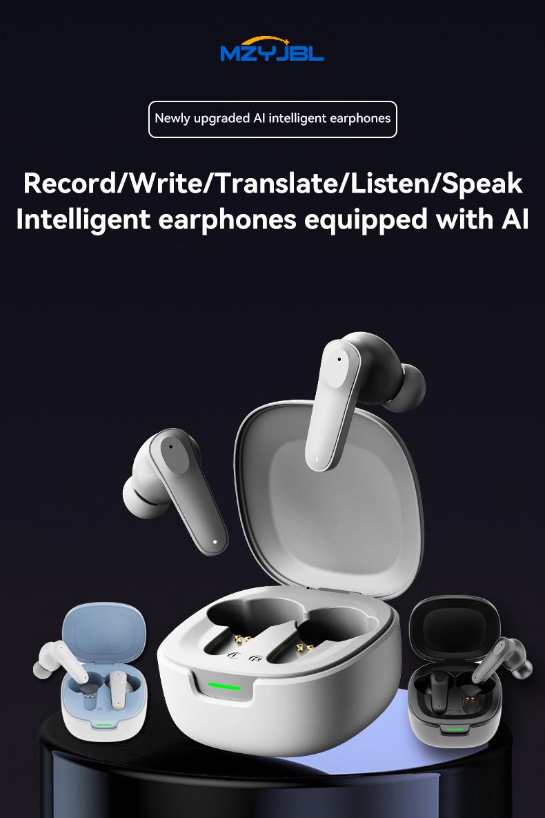 Product Introduction of MZYJBL A98 Intelligent AI Translator Earbuds Wirless BT Languages Translation Headphones Real Time Voice Translators for Business Travel With APP 33