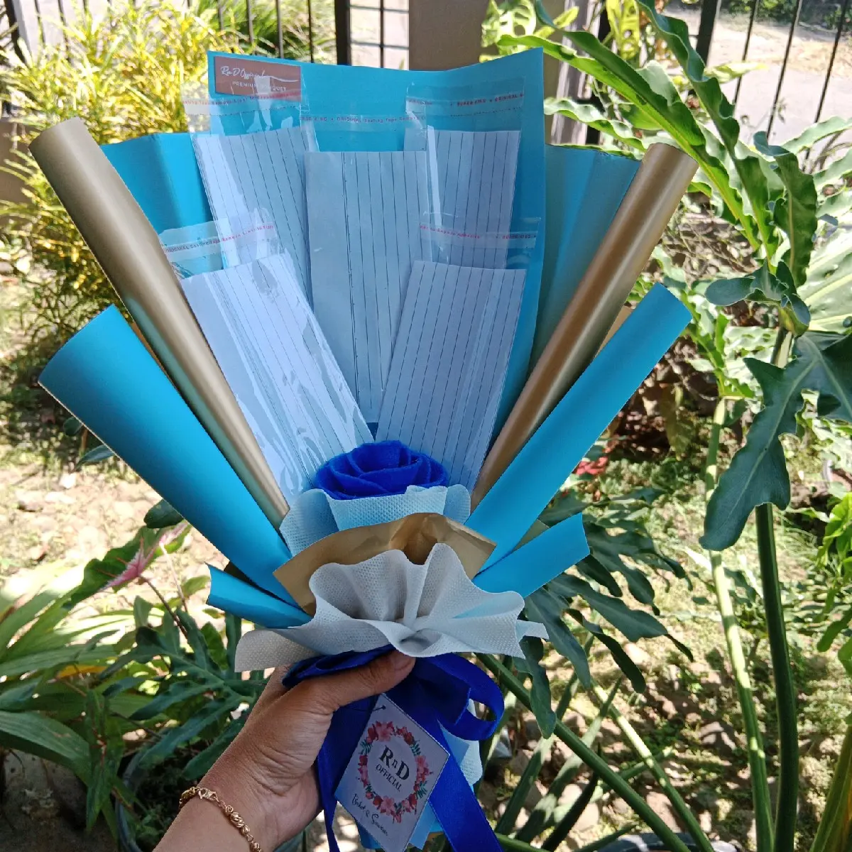 Buket Uang Kosongan isi 5 lembar