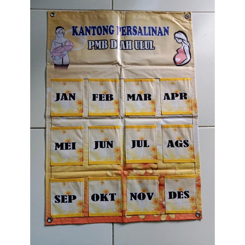 Kantong Persalinan Bidan Ukuran 50x70 Custom Logo 1