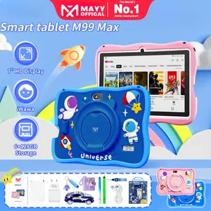 MAYY Kids STUDY TAB M99 Max 4/128GB, Tablet Anak / Bisa WIFI（Garansi 2 tahun） Kamera