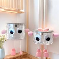 Gambar Vinnatsu Tempat Sampah Meja Kecil Plastik / Tempat Sampah Desktop Aesthetic/ Tong Sampah/Tinggi Dan Pendek Transparan Premium Meja Kantor/Kamar Tidur/Kotak Sampah Mini Dengan Tutup Mini Trash Bin - S dari Vinnatsu Kab. Tangerang 5 Tokopedia