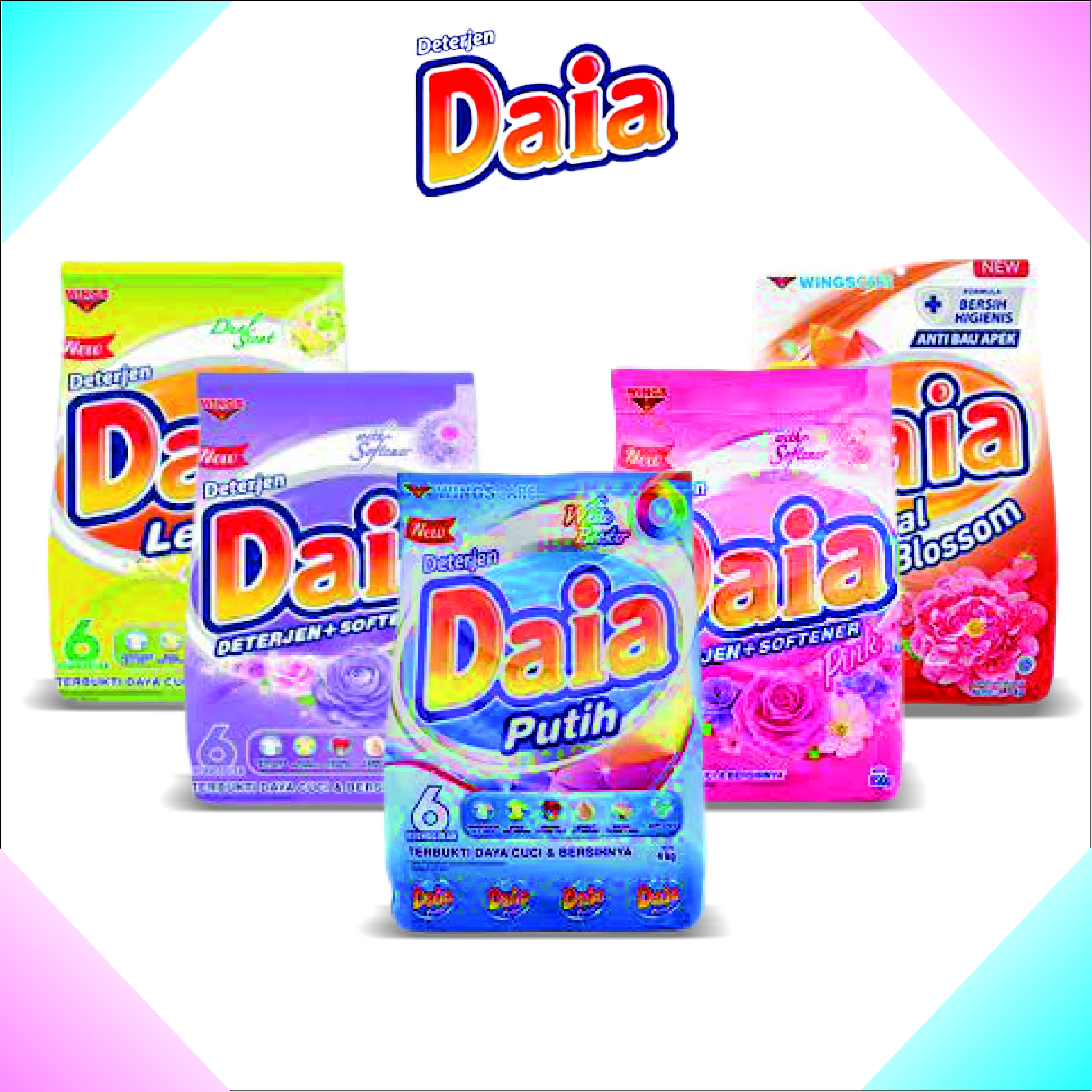 Daia Detergent  900g / Deterjen ( ALL VARIAN )