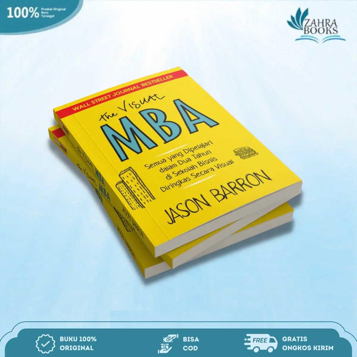 Ready Stock Buku The Visual MBA By Jason Barron