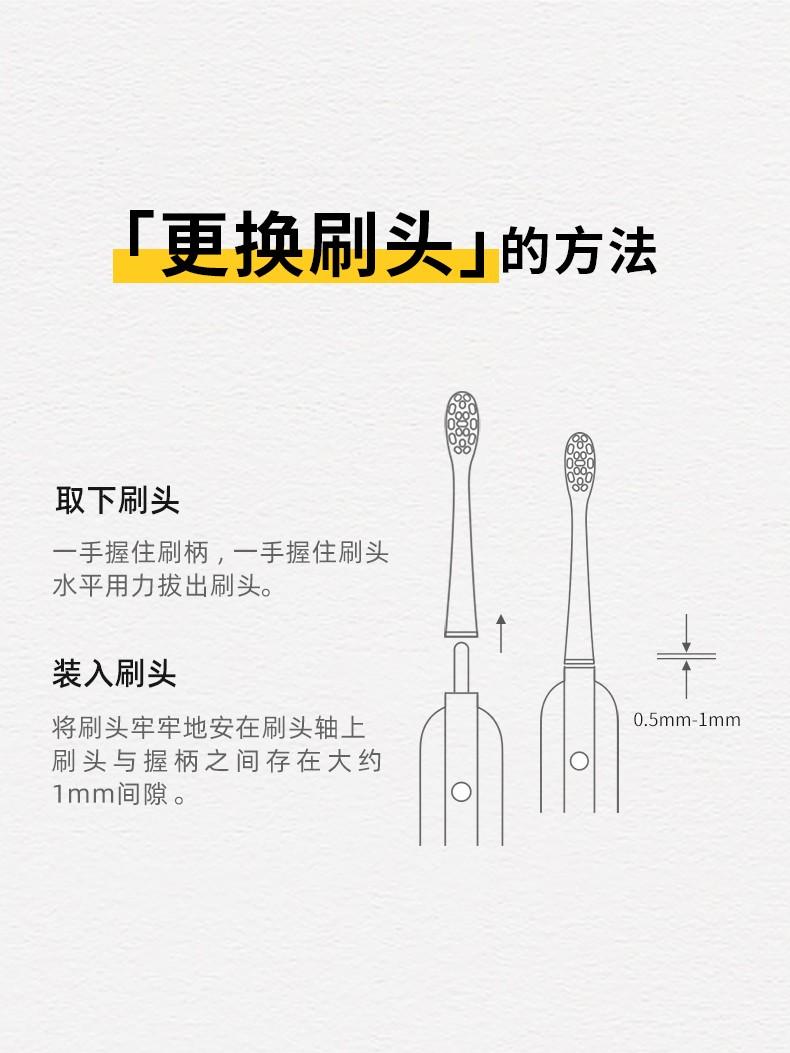 Product Introduction of AFT Youyang Star Diamond Yuexin Electric Toothbrush Head 7