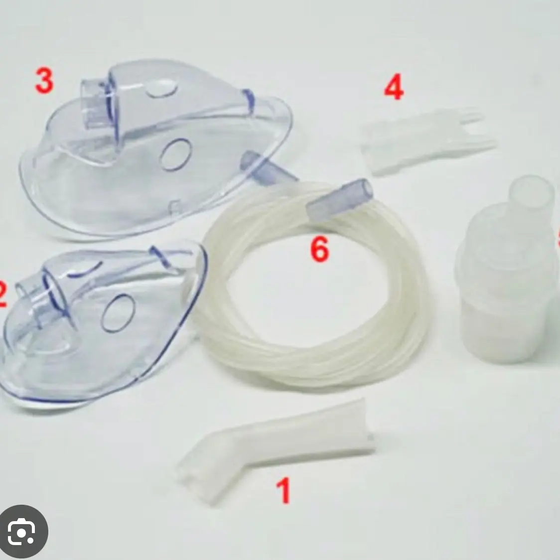 Phụ kiện, phụ tùng thay thế  cho máy  khí dung mũi họng cho máy mini tại nhà ( dùng cho máy ALkato, oromi, omron, tobishi,....)