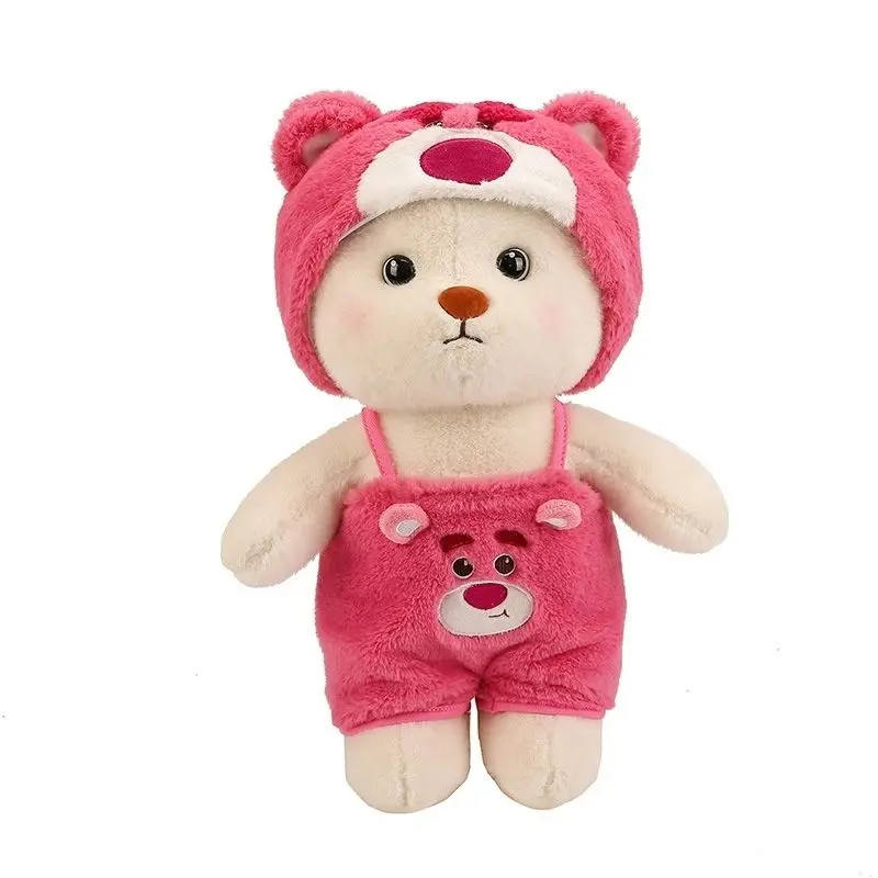 Boneka bear custom standing ukuran besar 50cm dino lotso stich  bahan plush