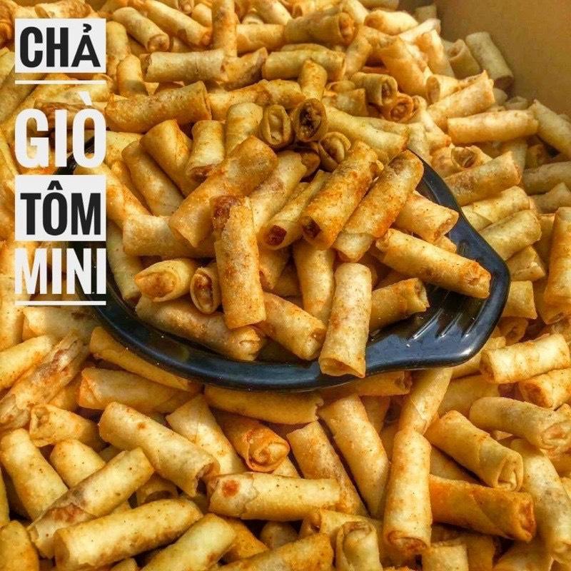 300g Chả giò tôm sấy ăn liền ngon chả ram tôm đất
