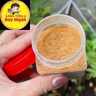 Muối  nhuyễn trộn tất các loại bánh tráng siêu ngon. 2