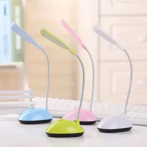 Lampu Mini Eyelash LED X - 7188 Lampu Meja Baca Duduk Baterai A3 Tabel Study Meja Belajar Meja Kecil Lampu Eyelash Murah Biru Pink Hijau