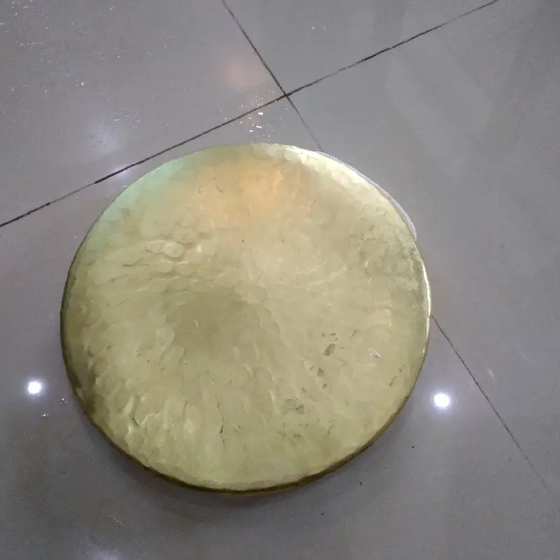 thanh la đồng màu vàng nguyên chất đường kính 20cm 1