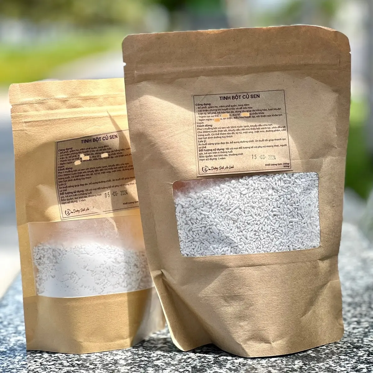Tinh Bột Sen Nguyên Chất Qhome