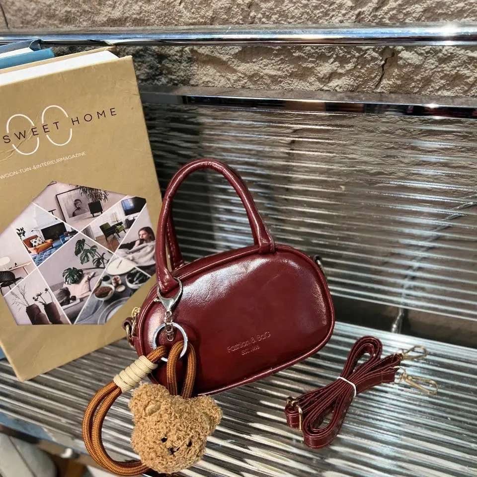M21 Túi trống mini kèm charm 4 màu