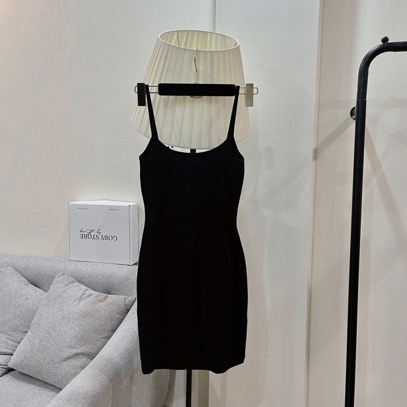 @gobystore Váy 2 dây body thun tăm co giãn BYGOBYSTORE 3
