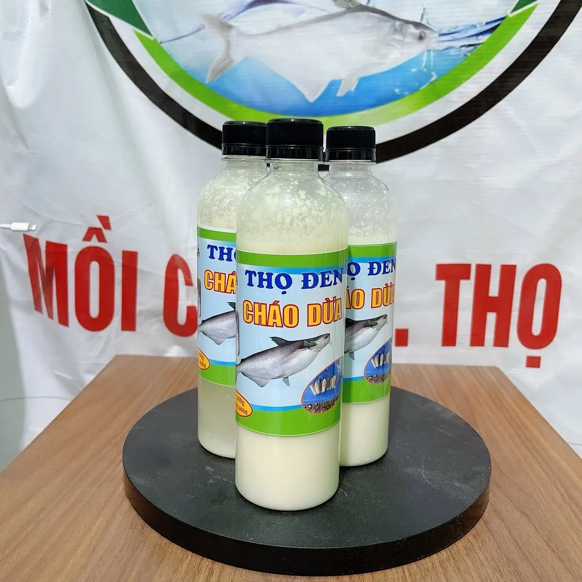 Combo 3 chai Cháo dừa Thọ Đen