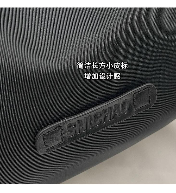 Product Introduction of Large Capacity Simple New Shoulder Small Cloth Bag Women's Messenger Bag Women's Bag Fashion All-Match Lightweight Oxford Cloth Shell Bag 3