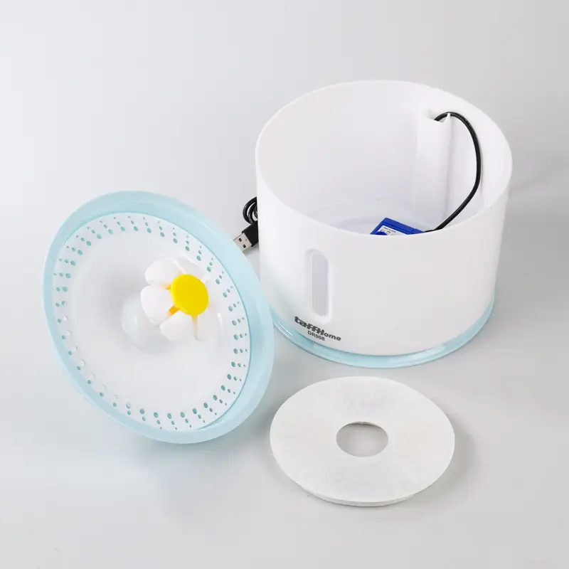 Tempat Minum Anjing Kucing Hewan Otomatis Water Pet Feeder Dispenser Galon Fountain 2.4 Liter 8