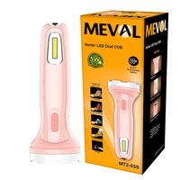 Gambar MEVAL Senter LED Dual Fungsi DUAL COB 5 Watt - Putih dari MEVAL ID Kota Tangerang 5 Tokopedia