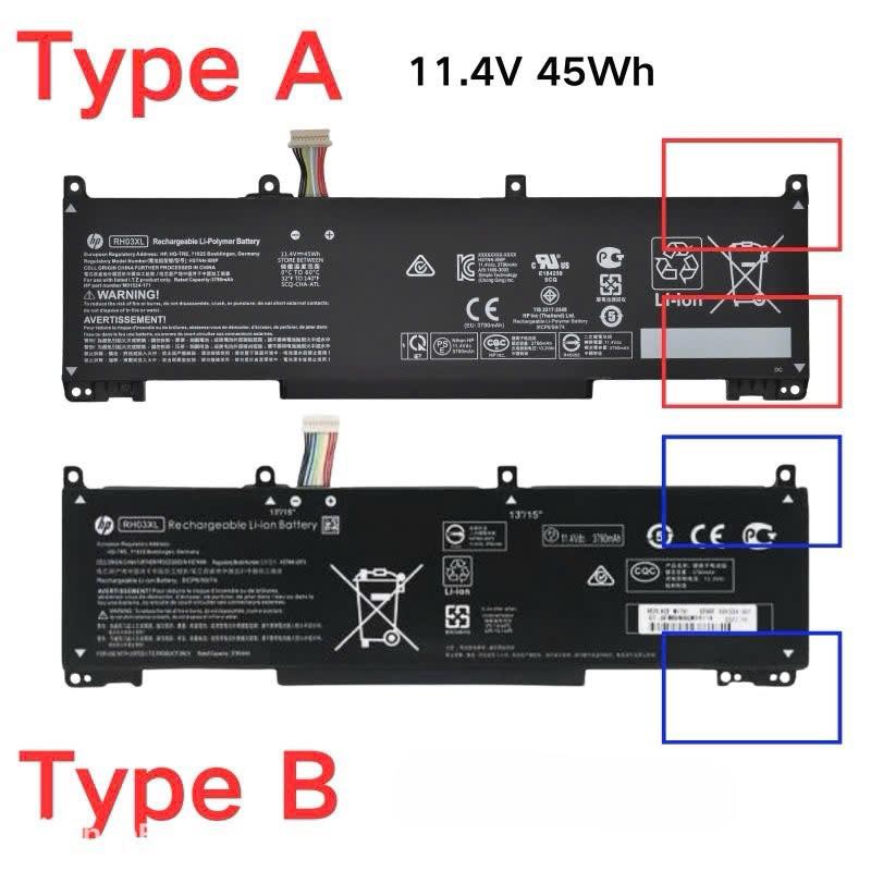Pin Dành Cho Laptop H.P Probook 430 G8 440 G8 450 G8 630 G8 650 G8 G9 G10 RH03XL 45WH New