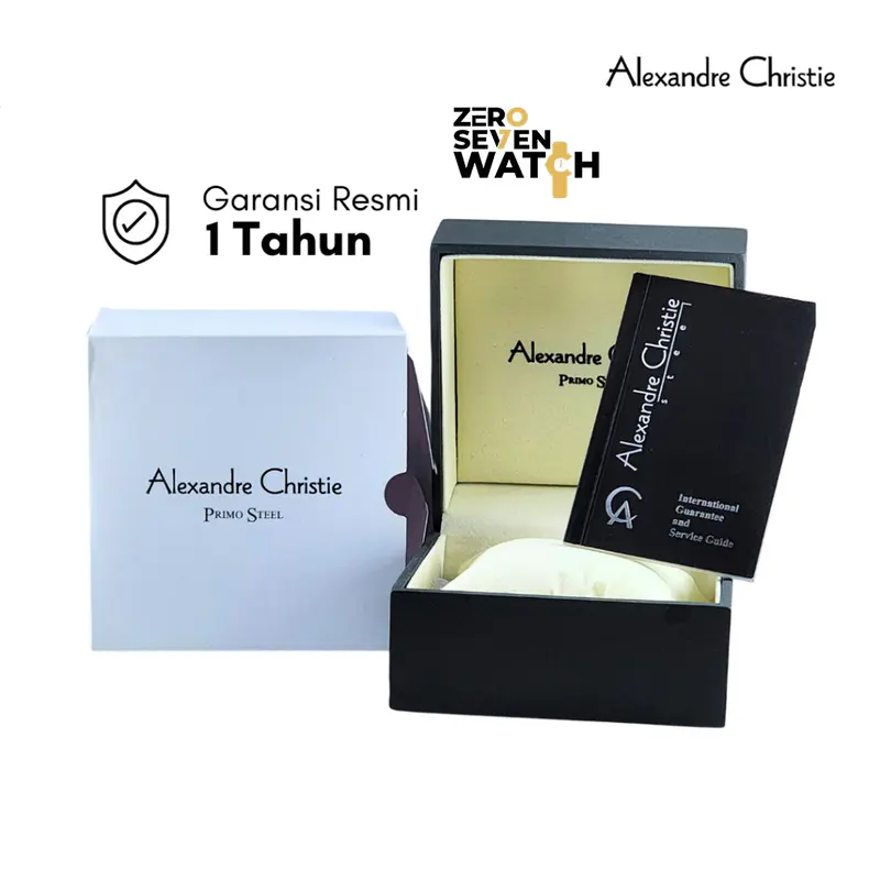 Jam Tangan Wanita Alexandre Christie AC 1007 Stainless Original Garansi Resmi 1 Tahun quartz watches 8