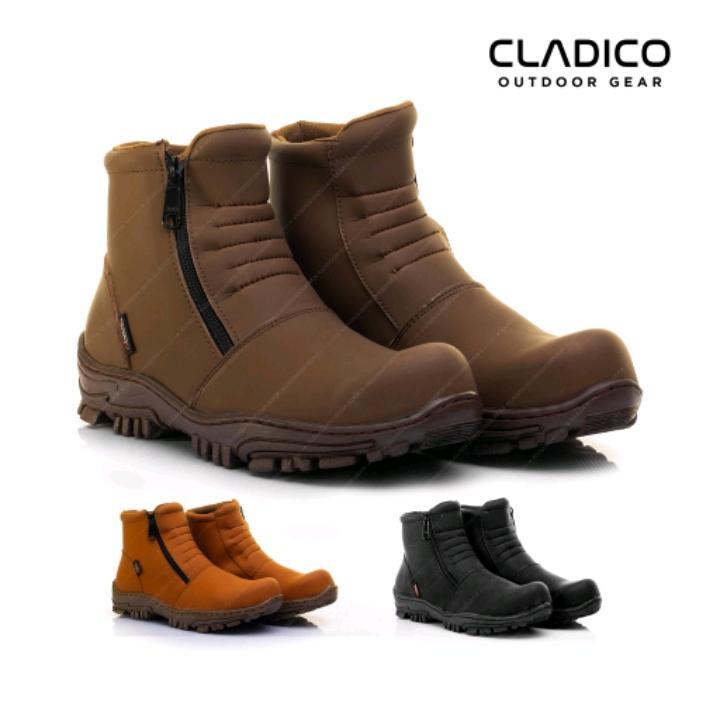 Product Introduction of Sepatu Pria Boot Safety Proyek Ujung Besi Cladico Faster Cokelat Shoes Boots 3