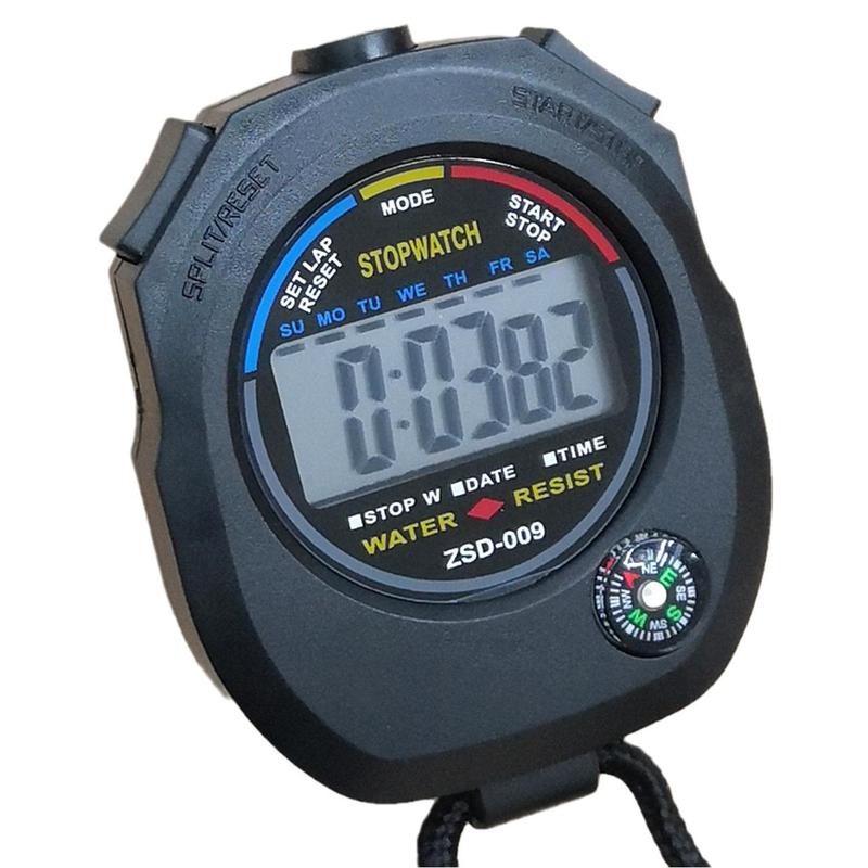 Stopwatch Timer Multifunctional Outdoor Fitness Electronic Stopwatch Timer Competition Training Stopwatch 1