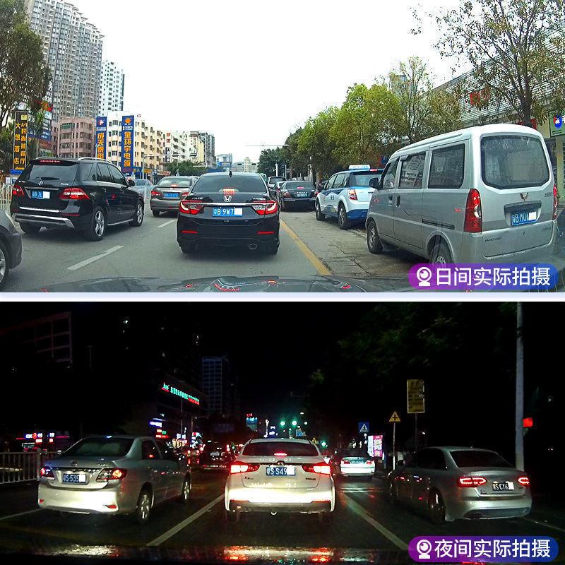 Product Introduction of K Driving Recorder Hd Dual Lens Streaming Media Car Rearview Mirror Panoramic Reversing Image Parking Surveillance 1