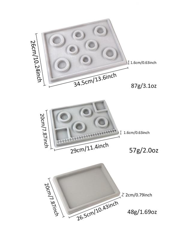 DIY Jewelry Beading Board, Versatile Measuring Beading Board, DIY Jewelry Making Supplies for Bracelet & Necklace Making for Women & Girls 1