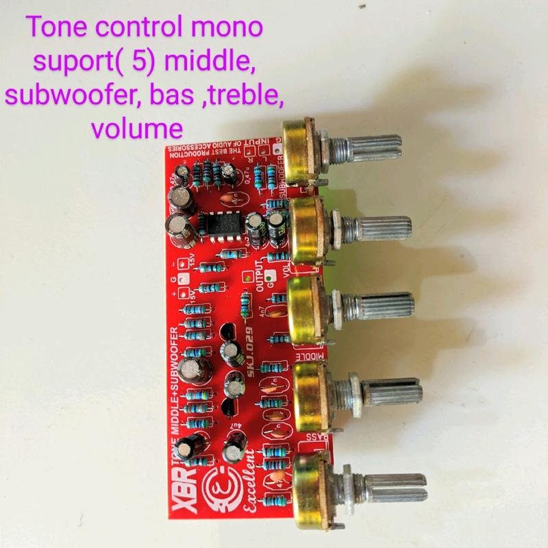 Tone control mono extra midle+ subwoofer - Shop | Tokopedia