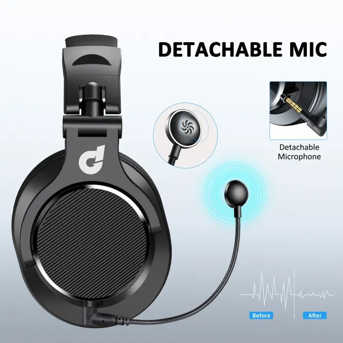 dbE Acoustics DJ80 High Quality Foldable DJ Headphone 6