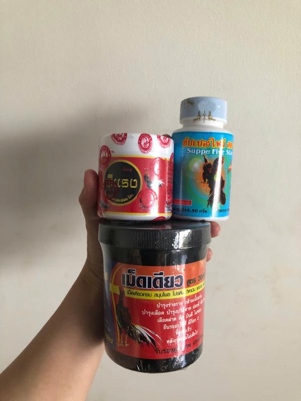 COMBO bô tạng + BỔ GÂN xanh SUPER STAR+ kích lực CHO GÀ ĐÁ - HŨ 100 VIÊN HÀNG NHẬP THÁI LAN