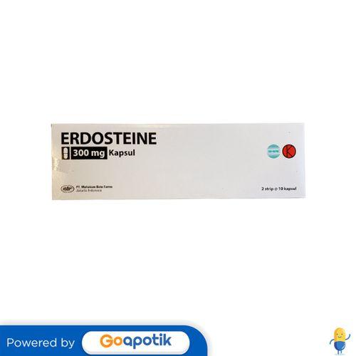 Gambar ERDOSTEINE MAHAKAM 300 MG BOX 20 KAPSUL dari Apotek HAR Farma by GoApotik Kota Bekasi Tokopedia
