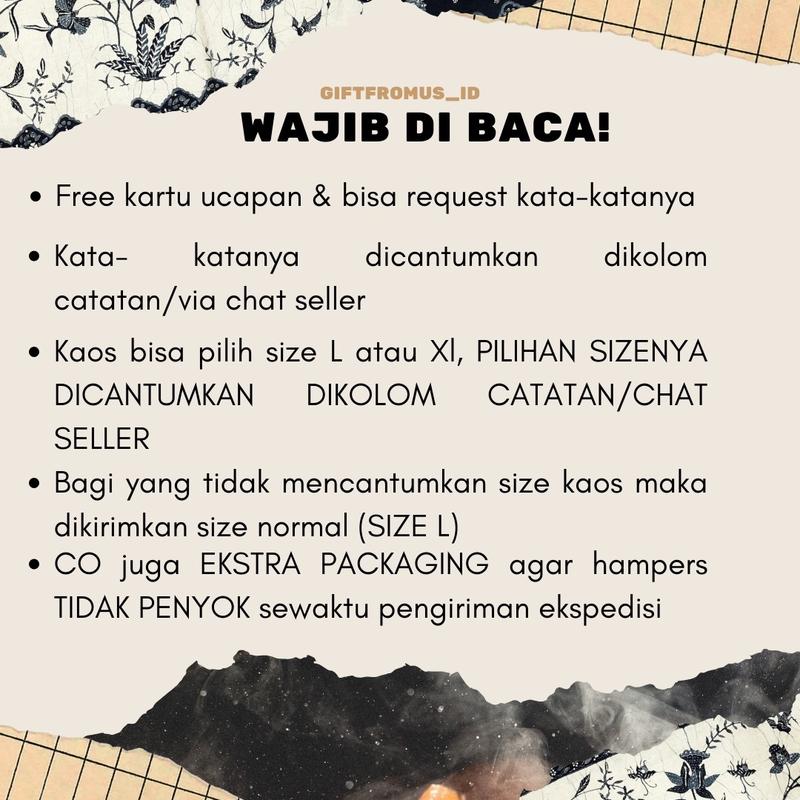 HAMPERS KADO COWOK AESTHETIC/MAN GIFTBOX BIRTHDAY/ULTAH 1