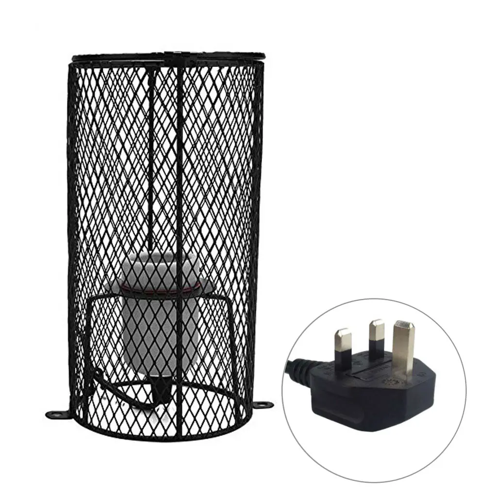 Reptile Ceramic Light Holder Shade Anti-Scald Heater Guard Pet Heater Guard Pet Amphibian Heating Bulb Lampshade