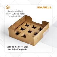 Gambar Inner Cup Cake 9 Lubang Sekat Insert Puding Inner Muffin - Brown Kotak dari Box Are Us Kota Bandung 5 Tokopedia