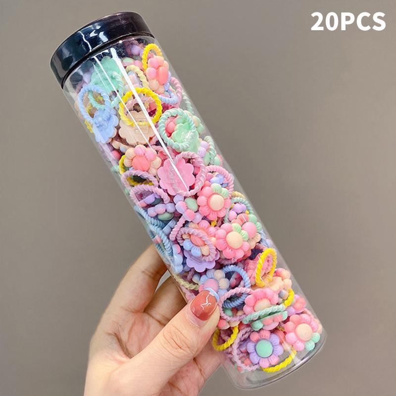 Product Introduction of Aksesori rambut kanak-kanak, gelang getah elastik kartun, kepala bayi, tali kulit, bunga kecil, hiasan kepala gadis comel, tidak akan menyakiti rambut 29
