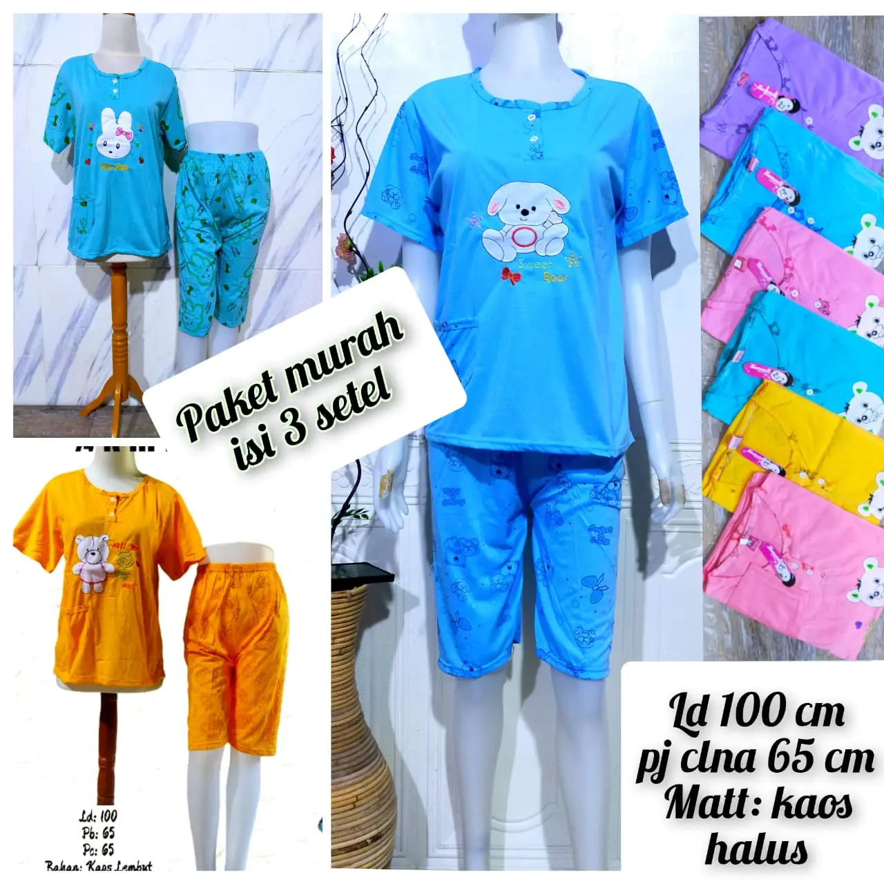 paket grosiran isi 3 babydol 3/4 wanita