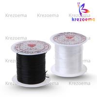 Gambar Tali Benang Karet Serat Elastis Kualitas Super Bahan Merangkai Gelang Kalung Aksesoris Diy Craft dari Krezoema shop Kab. Madiun 1 Tokopedia