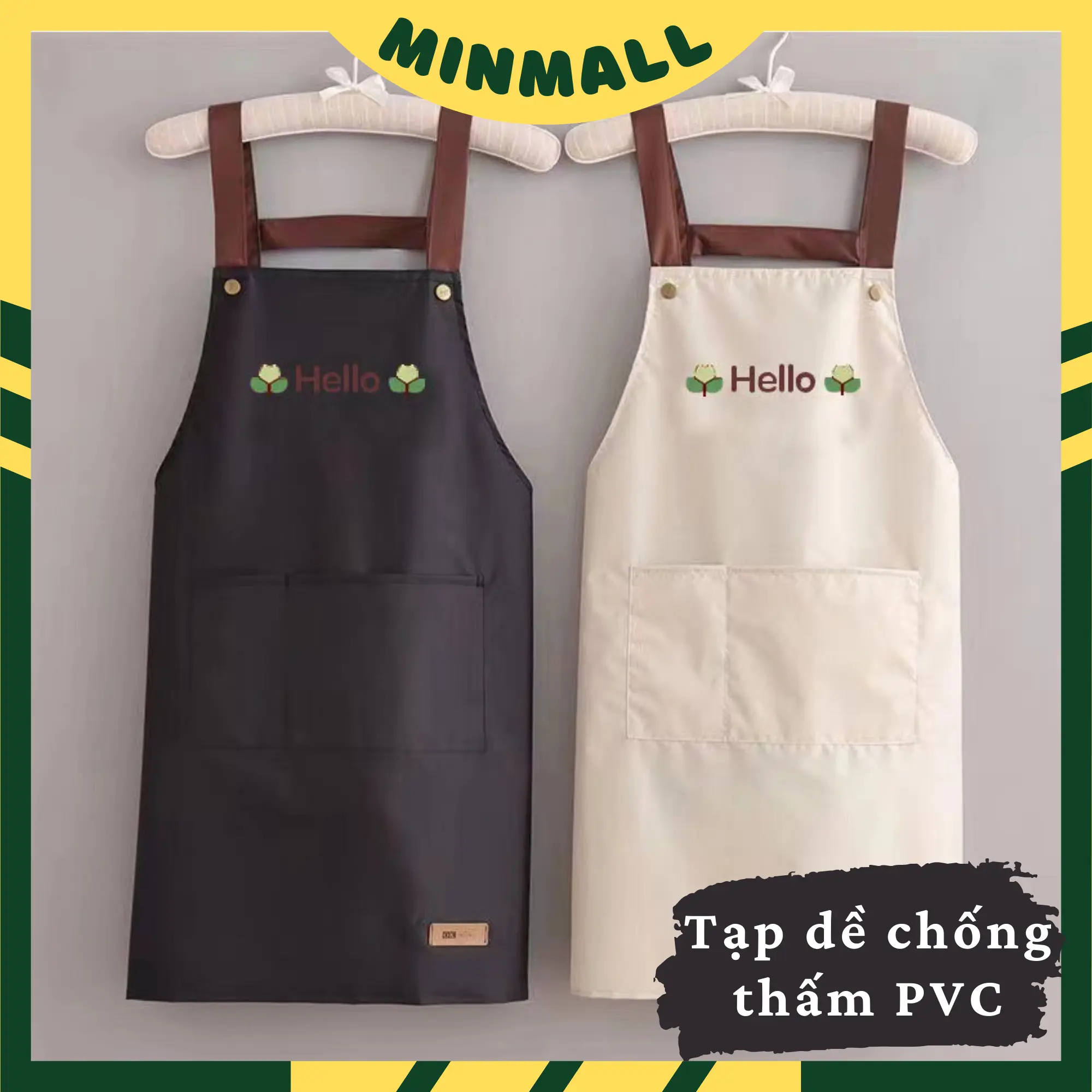 Tạp Dề Chống Thấm Nước,Chống Thấm Dầu Mỡ Cao Cấp