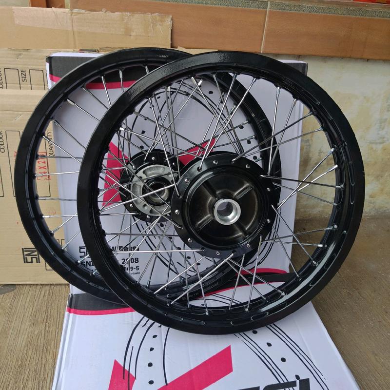 Velg jari jari Rx king ring 18 lebar 185 215 Paketan tromol Original ...