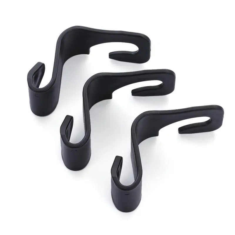 Giá Đỡ Tựa Đầu Thông Dụng, 2 / 3 Cái, Ví Vải, Phụ Kiện Xe Hơi Hàng Tạp Hóa, Móc Treo Túi, Móc Ghế Sau Xe Hơi, Giá Để Đồ 1