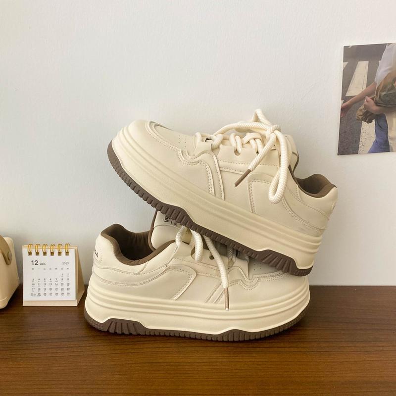 Product Introduction of Giày Thể Thao Sneaker Ulzzang Đế Dày Da Mềm Dây Bản To Phong Cách Hàn Quốc - GS21 Shoes Nữ 28