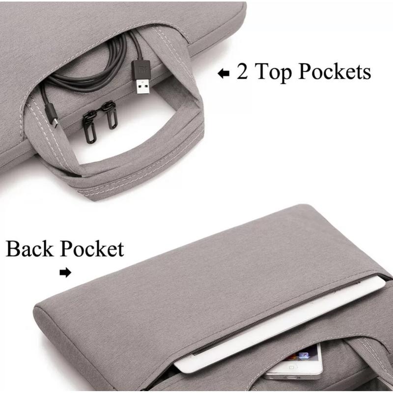 Tas Laptop Jinjing BRINCH Oxford Laptop Sleeve Case free pouch Size 14 15 16 inch 6