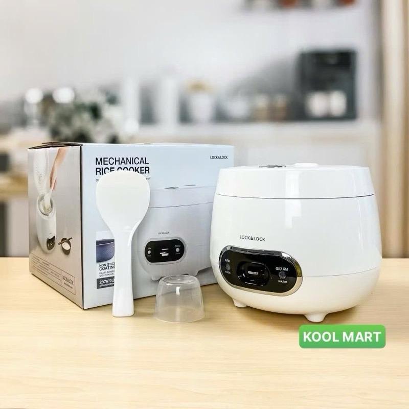   LOCK&LOCK NỒI CƠM ĐIỆN MINI DUNG TÍCH 0.8L - EJR426WHT 