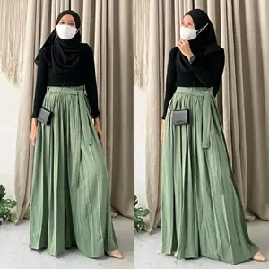 ZIGNA Kulot || Kulot Rempel Palazzo Mayung Jumbo Panjang 100 cm || Crinkle & Wolfis