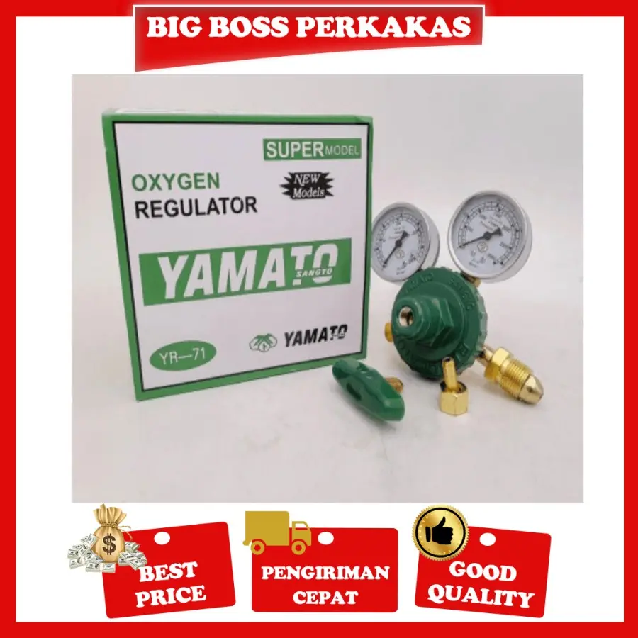 REGULATOR LAS OKSIGEN YAMATO / REGULATOR LAS OXYGEN OXY YAMATO REG OXY